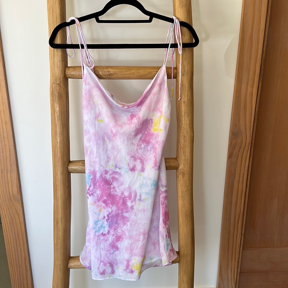 Endless Summer Tie Die Mini Dress